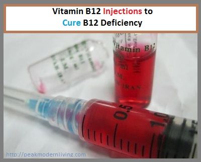 Vitamin b12 shots can help with deficiency symptoms