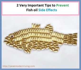 Image headline for fish oil side effects post
