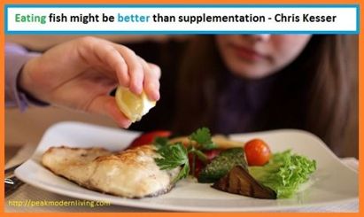 eating fish is still ideal to supplementation to avoid side effects