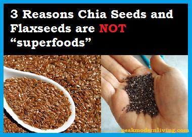 what are the chia seeds and flax seeds side effects