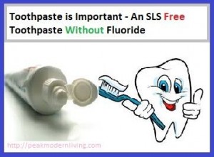 Finding an SLS Free Toothpaste Without Fluoride