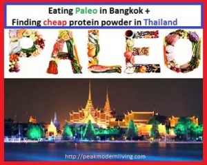 Eating paleo in Bangkok