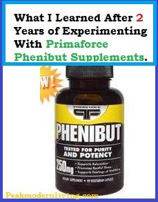 2 year expirement with phenibut dosage and benefits