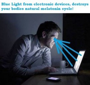 how to improve sleep quality by removing blue lights