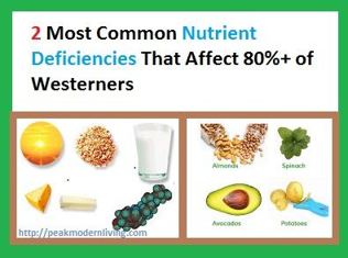 2 common Nutrient Deficiencies